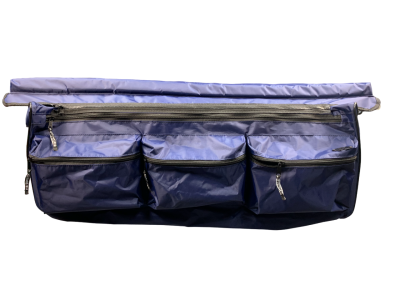 Накладка сумка на лодочную лавку (банку) синяя 100 см